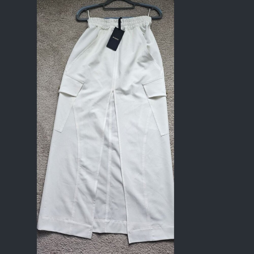 PINKO Maxi Skirts White size S - Picture 5 of 12